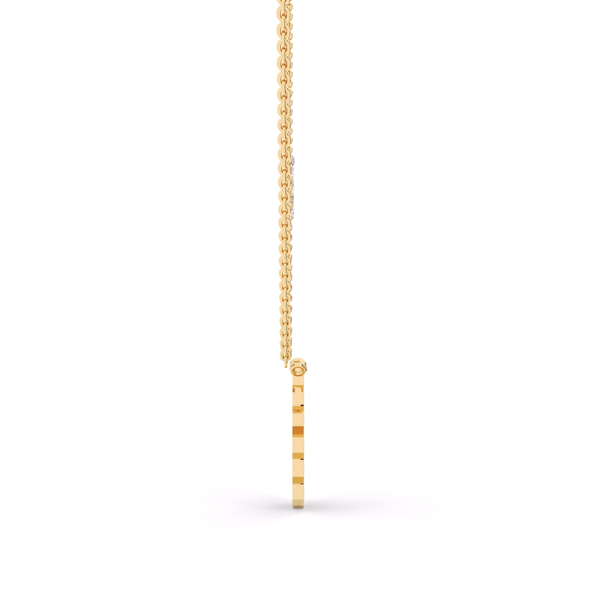 14K Rose Gold Pendant & Charms Lab Grown Diamond Jewellery